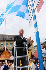 Oberbürgermeister Dieter Reiter bei der Eröffnung des Handwerkdorfes 2019 (©Foto: Martin Schmitz)